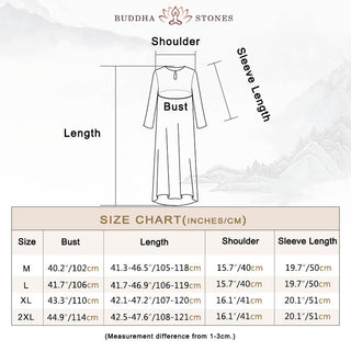 Buddha Gift 2Pcs Solid Color Midi Dress Wide Leg Pants Meditation Spiritual Zen Practice Yoga Dance Clothing