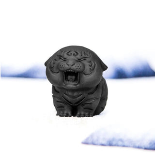 Buddha Gift Mini Cute Tiger Iron Powder Rust Cast Resin Statue Home Decoration