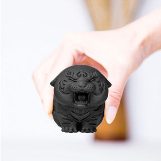 Buddha Gift Mini Cute Tiger Iron Powder Rust Cast Resin Statue Home Decoration