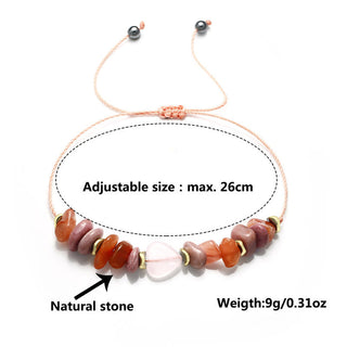 Buddha Gift Thinking Of You Rose Quartz Rhodonite Carnelian Relationships Bracelet