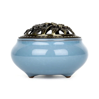 Buddha Gift Colorful Ceramic Incense Burner