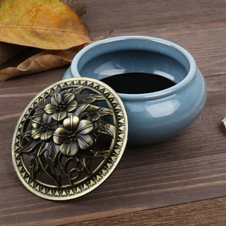 Buddha Gift Colorful Ceramic Incense Burner
