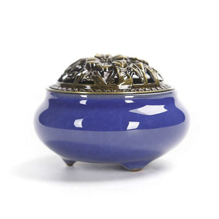 Buddha Gift Colorful Ceramic Incense Burner