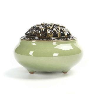 Buddha Gift Colorful Ceramic Incense Burner