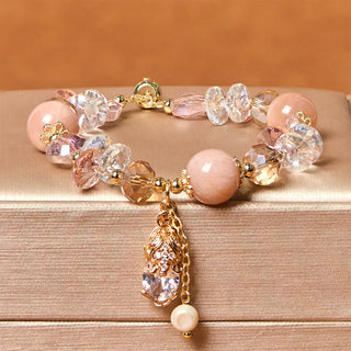 Buddha Gift Natural Sun Stone PiXiu Wealth Bracelet