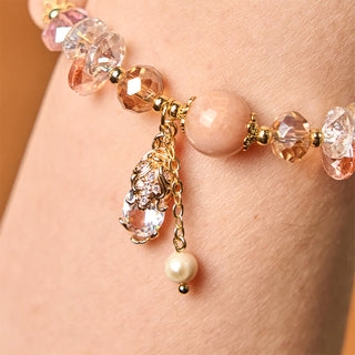 Buddha Gift Natural Sun Stone PiXiu Wealth Bracelet