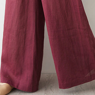 Buddha Gift 2Pcs Three Quarter Sleeve Shirt Top Pants Meditation Zen Tai Chi Cotton Linen Clothing Women's Set