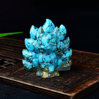 Buddha Gift Natural Various Crystal Strawberry Quartz Amethyst Nine Tailed Fox Protection Home Decoration