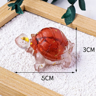 Buddha Gift Various Stone Citrine Green Aventurine Amethyst Mini Turtle Prosperity Home Decoration