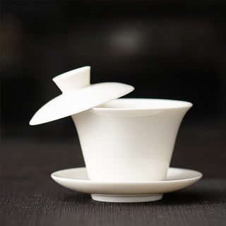 Buddha Gift Thangka Dragon Buddhas Dunhuang Ceramic Gaiwan Sancai Kung Fu Tea Cup And Saucer With Lid Gift Box 180ml