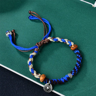 Buddha Gift Tibetan Hand-woven Garuda String Luck Bracelet