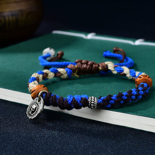 Buddha Gift Tibetan Hand-woven Garuda String Luck Bracelet