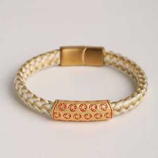 Buddha Gift Tibetan Hot Wheels Various Colors Rope Diamond Knot Luck Buckle Bracelet