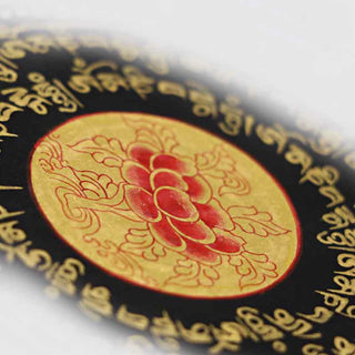 Buddha Gift Tibetan Thangka Painting Om Mani Padme Hum Scripture Handmade Decoration(Random Style)