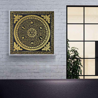 Buddha Gift Tibetan Thangka Painting Om Mani Padme Hum Scripture Handmade Decoration(Random Style)