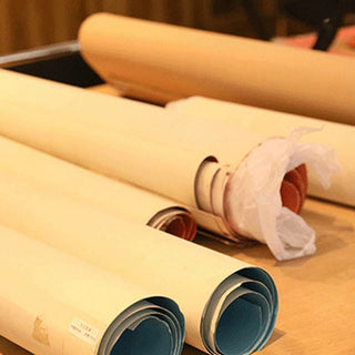 Buddha Gift Tibetan Thangka Painting Om Mani Padme Hum Dragon Phoenix Scripture Handmade Decoration(Random Style)