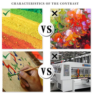 Buddha Gift Tibetan Thangka Painting Six True Words Scripture Handmade Decoration Blind Box(Random Style)