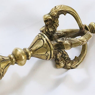 Buddha Gift Handmade Nepal Vajra Dorje Spiritual Power Copper Metal Home Decoration