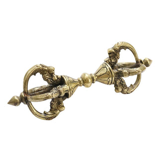 Buddha Gift Handmade Nepal Vajra Dorje Spiritual Power Copper Metal Home Decoration