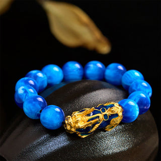 Buddha Gift Colorful Sea Willow Color Change PiXiu Positive Healing Bracelet
