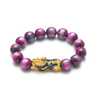 Buddha Gift Colorful Sea Willow Color Change PiXiu Positive Healing Bracelet