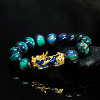 Buddha Gift Colorful Sea Willow Color Change PiXiu Positive Healing Bracelet