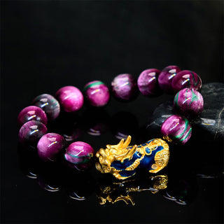 Buddha Gift Colorful Sea Willow Color Change PiXiu Positive Healing Bracelet