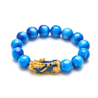 Buddha Gift Colorful Sea Willow Color Change PiXiu Positive Healing Bracelet