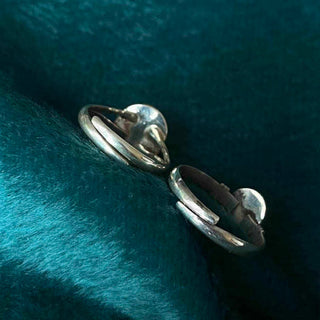 Buddha Gift 925 Sterling Silver Handmade Black Onyx Fortune Adjustable Ring