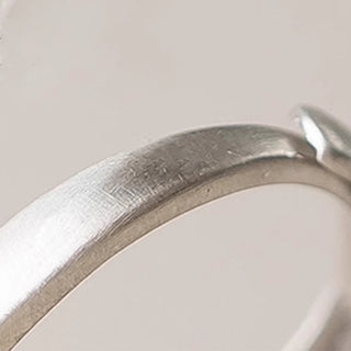 Buddha Gift Natural 925 Sterling Silver Silver Sheen Obsidian Adjustable Protection Ring