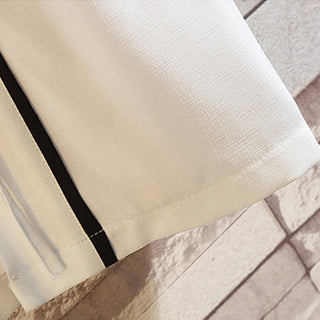 Buddha Gift Embroidery Dragon Phoenix Auspicious Cloud Waves Leaves Cranes Open Front Jacket Men's Kimono