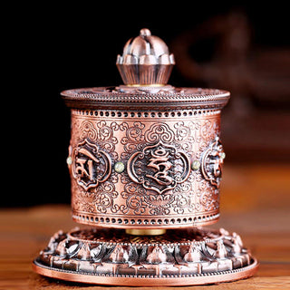 Buddha Gift Tibetan Blessing Prayer Wheel Car Decoration