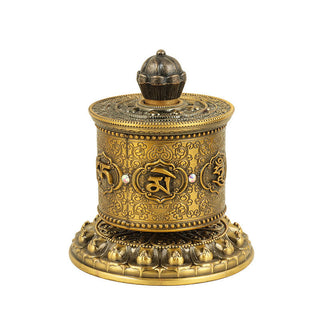 Buddha Gift Tibetan Blessing Prayer Wheel Car Decoration