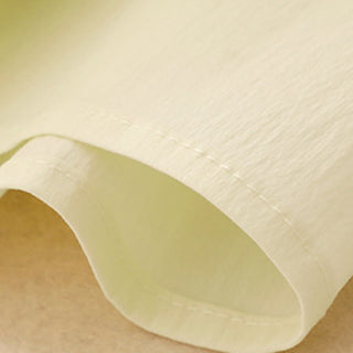 Buddha Gift 2pcs Irregular Button Design Shirt Skirt With Pockets Cotton Clothing Women's Set