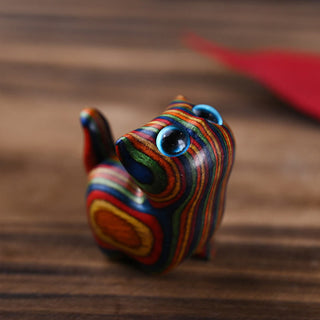 Buddha Gift Rainbow Eucalyptus Cute Cat Animals Calm Decoration