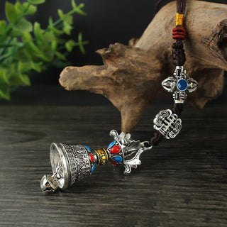 Buddha Gift Tibet Om Mani Padme Hum Vajra Dorje Spiritual Car Hanging Decoration