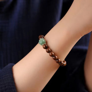 Buddha Gift Sandalwood Lovely Cat Paw Protection Bracelet