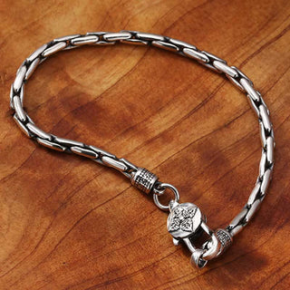 Buddha Gift Tibetan Double Dorje Om Mani Padme Hum Buddha Swastika Vajra Strength Bracelet