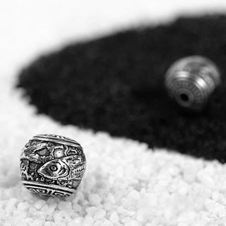 Buddha Gift To Experience a Reversal of Fortune Rainbow Obsidian Gold Sheen Obsidian Protection Bracelet