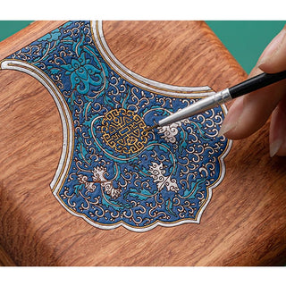 Buddha Gift Antique Flower Leaf Handmade Rosewood Jewelry Storage Box Wooden Gift Organizer Box