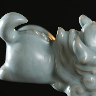 Buddha Gift Year Of The Dragon Luck Ceramic Tea Pet Home Figurine Decoration