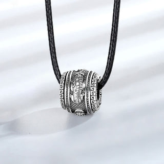 Buddha Gift PiXiu Luck Wealth Rotatable Necklace Pendant