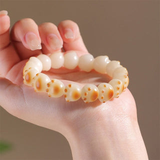 Buddha Gift Cute Cat Paw Claw Bodhi Seed Peace Bracelet