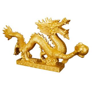 Buddha Gift Feng Shui Dragon Auspicious Cloud Wealth Luck Decoration
