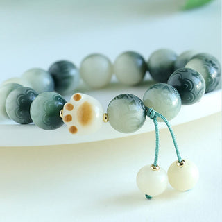 Buddha Gift Bodhi Seed Om Mani Padme Hum Carved Harmony Bracelet