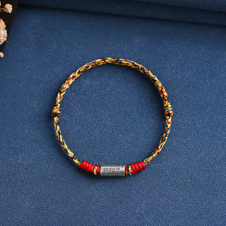 Buddha Gift Handcrafted 925 Sterling Silver Everything Goes Well Design Protection Strength Bracelet Anklet