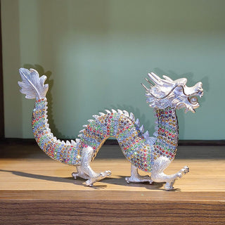 Buddha Gift Handmade Feng Shui Dragon Luck Success Home Decoration