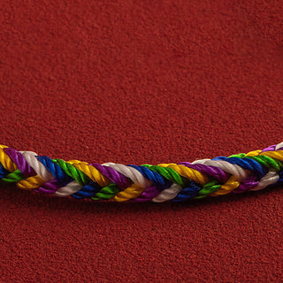 Buddha Gift "May everything go your way" Lucky Multicolored Bracelet