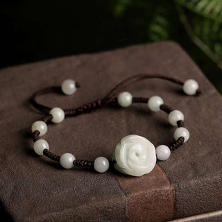 Buddha Gift Natural Jade PiXiu Luck Bracelet