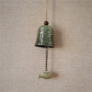 Buddha Gift Feng Shui Buddha Koi Fish Dragon Elephant Wind Chime Bell Luck Wall Hanging Decoration